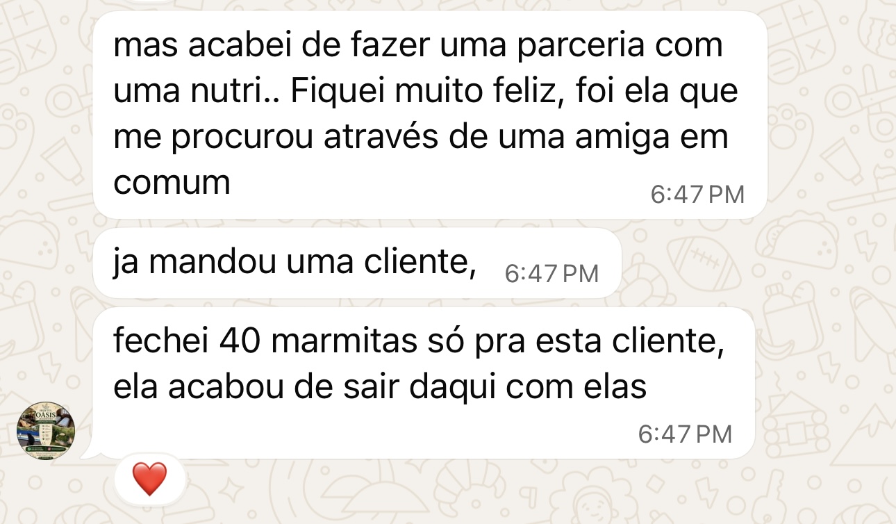 Depoimento real de aluna da Chef Gabi Paludo 3