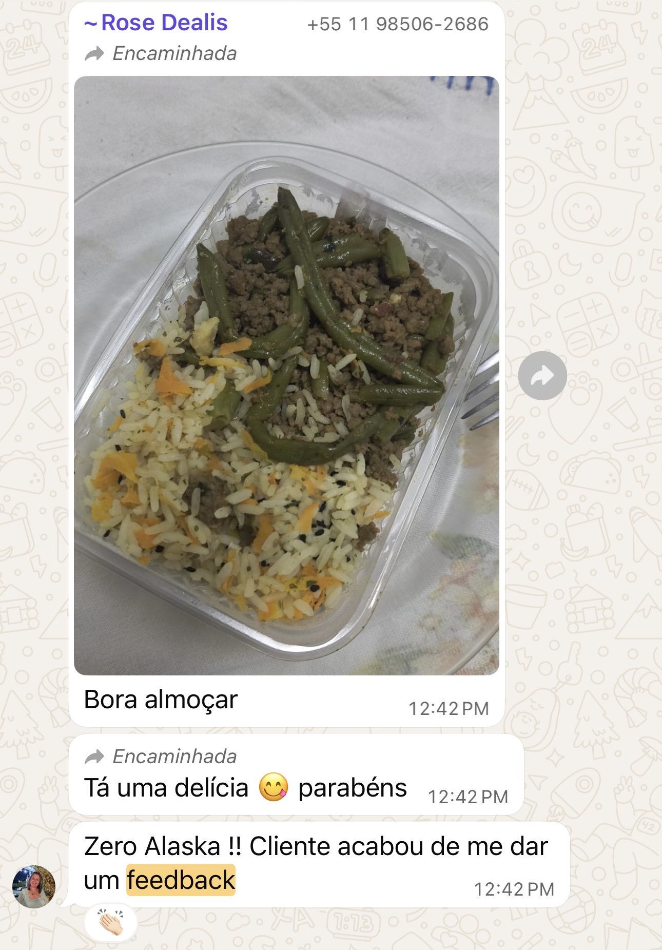 Depoimento real de aluna da Chef Gabi Paludo 8
